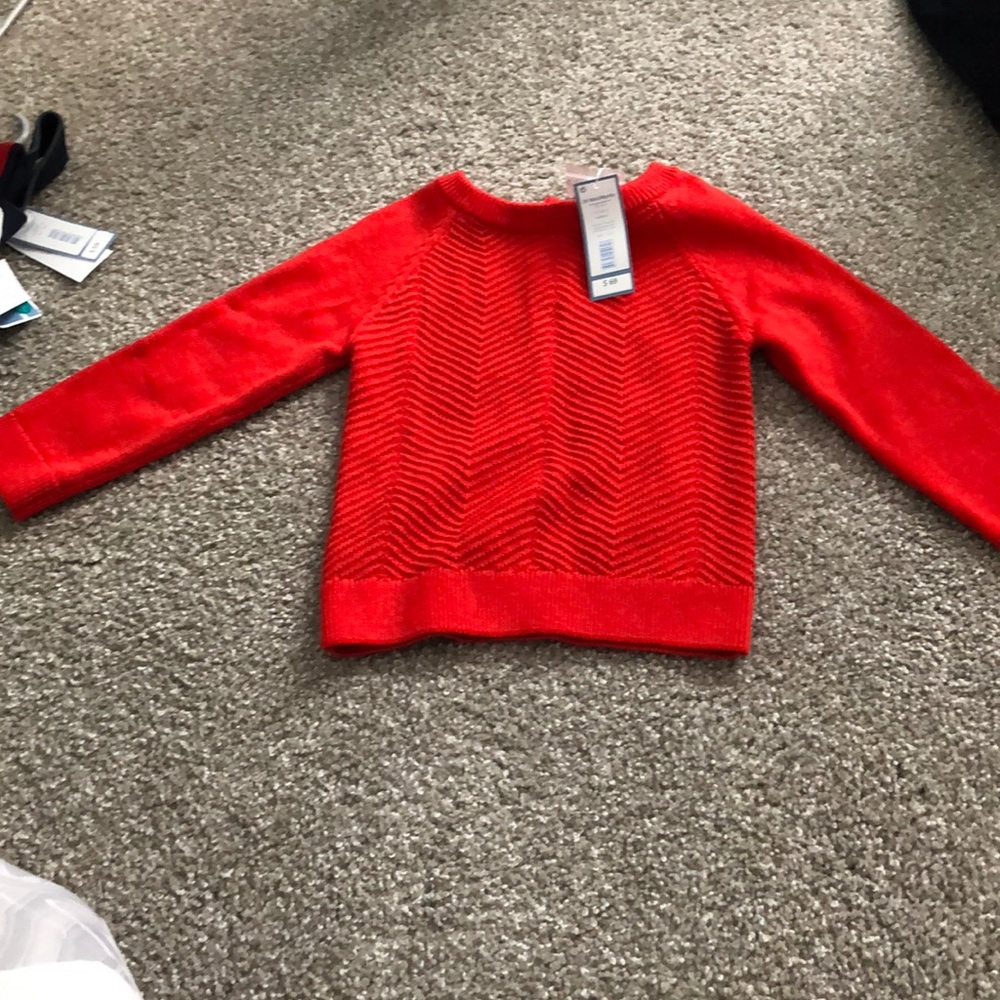 Jacadi red sweater